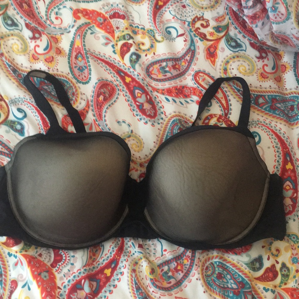 Black Mesh Bra Torrid 46DDD